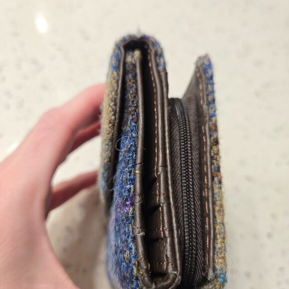 Pre-loved Small Harris Tweed Wallet - Picture 4 of 15